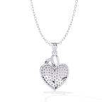 Sofia Flame Heart Pendant