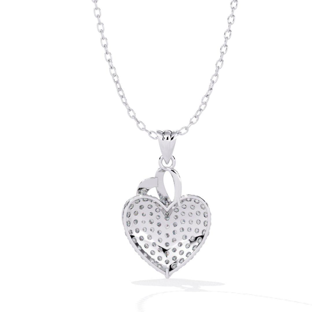 Sofia Flame Heart Pendant