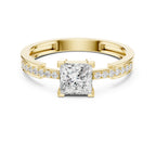 Elite Royale Solitaire Princess Ring