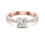Elite Royale Solitaire Princess Ring