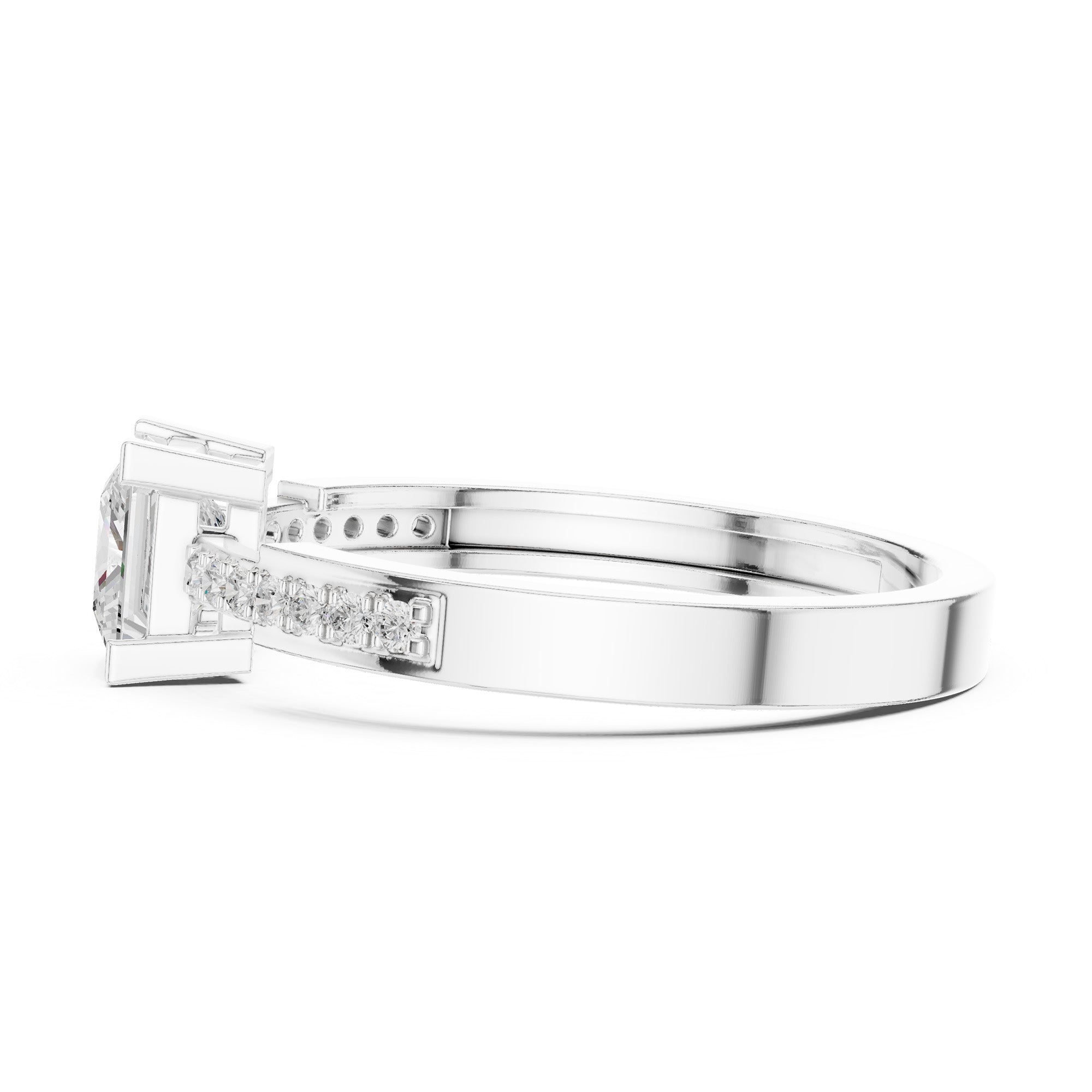 Elite Royale Solitaire Princess Ring