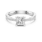Elite Royale Solitaire Princess Ring