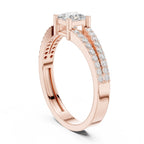 Princess Dobbel Band Spark Ring