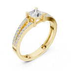 Princess Dobbel Band Spark Ring