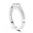Princess Dobbel Band Spark Ring