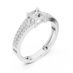 Princess Dobbel Band Spark Ring