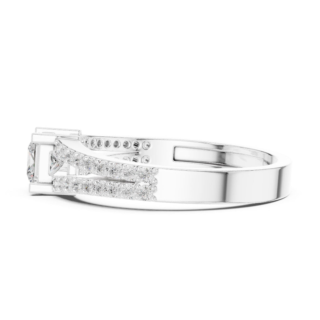 Princess Dobbel Band Spark Ring