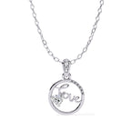 Serenity Love Diamond Pendant