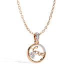 Serenity Love Diamond Pendant