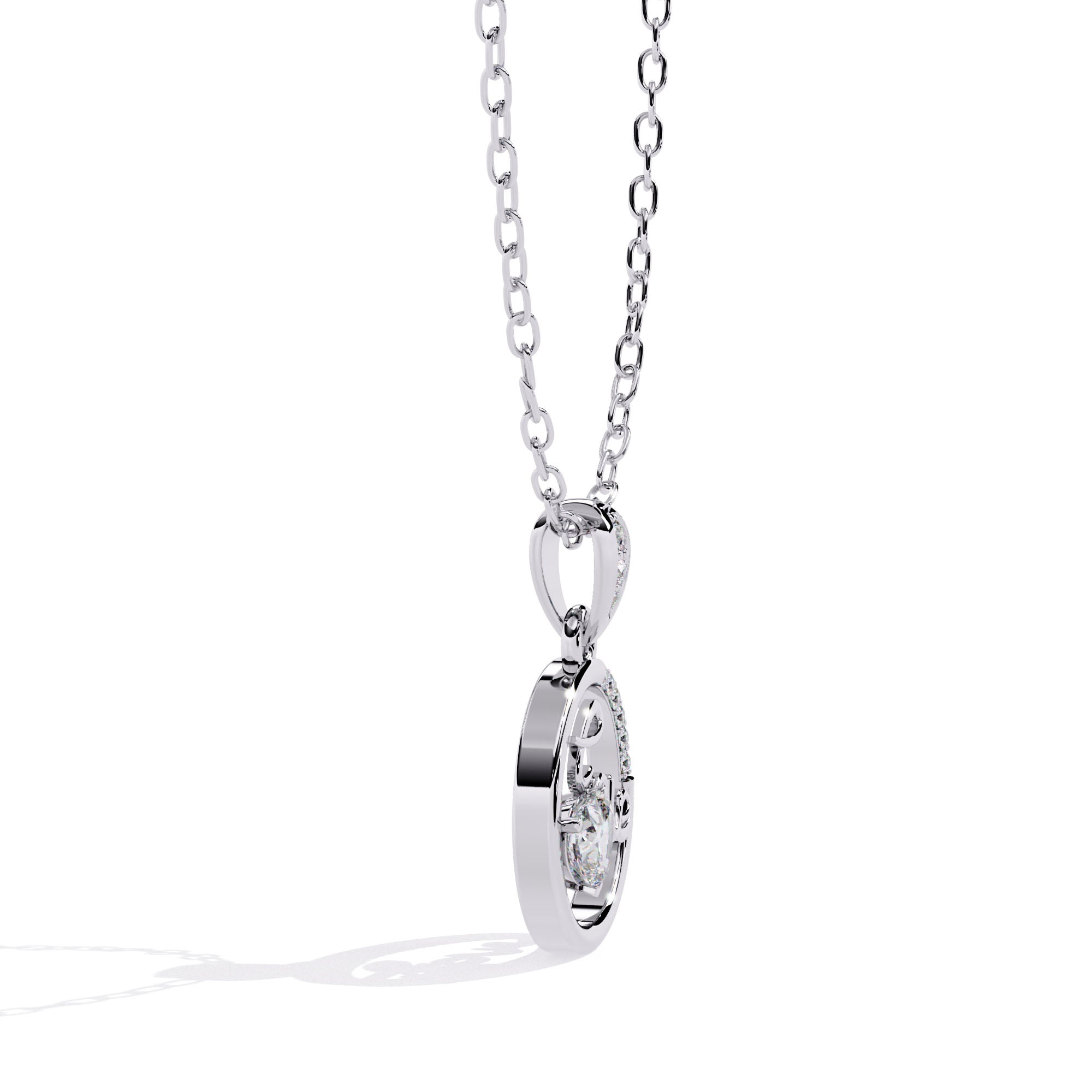 Serenity Love Diamond Pendant
