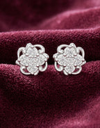 The Majestic Bloom Tiered Studs