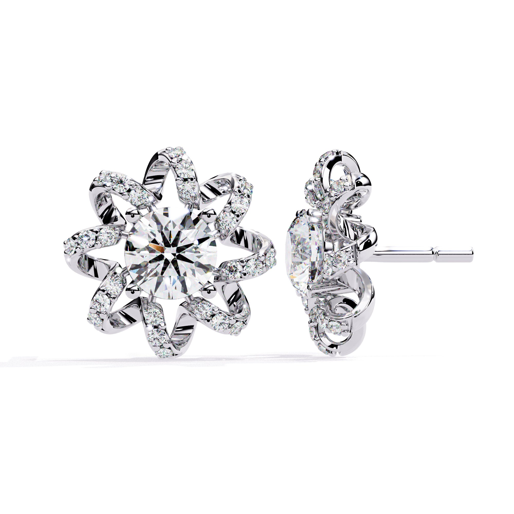 Aurelle Star Bloom Earrings