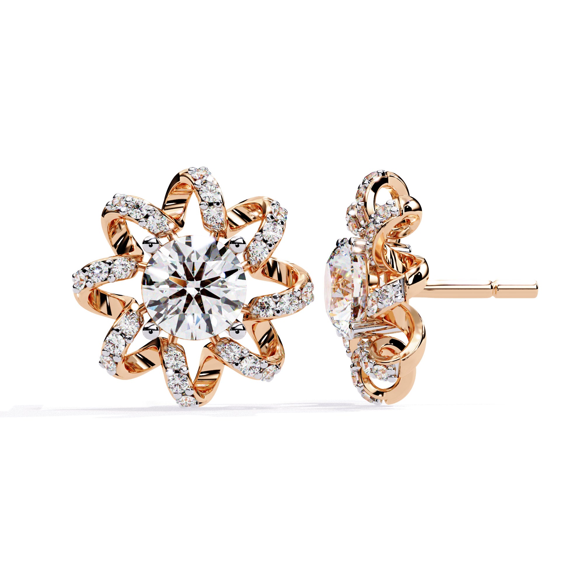 Aurelle Star Bloom Earrings