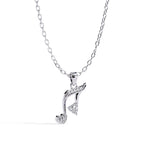 Melody Heart Diamond Pendant