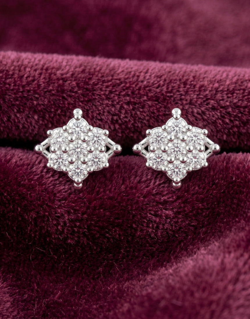 The Crystal Frost Star Studs Main image
