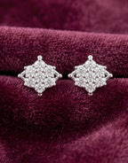 The Crystal Frost Star Studs