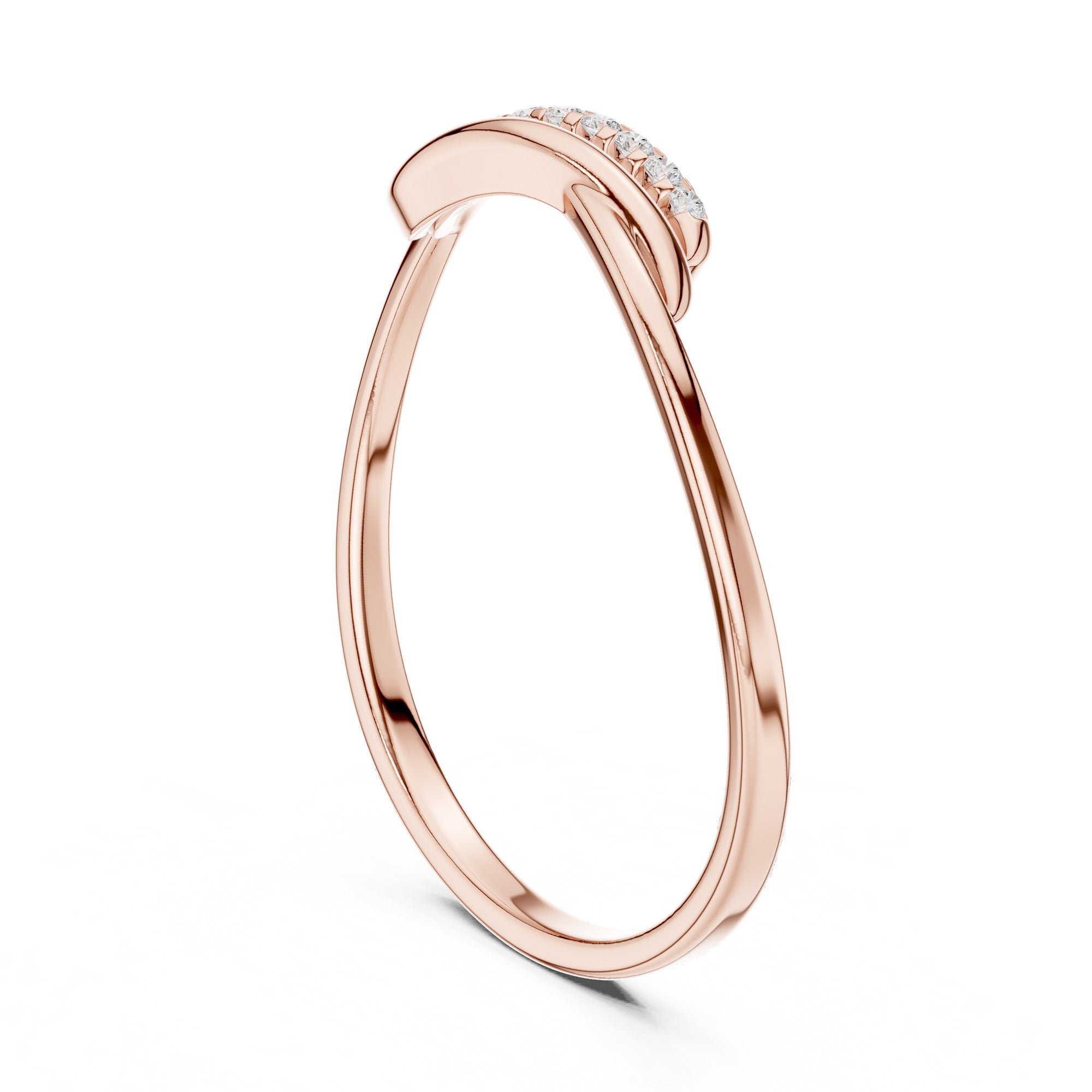 Eternal Ribbon Diamond Ring