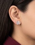 The Swastik Sunburst Studs