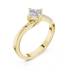 Love Twist Princess Ring