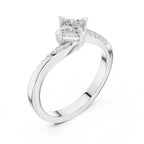 Love Twist Princess Ring