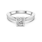 Royel Solitaire Cushion Ring