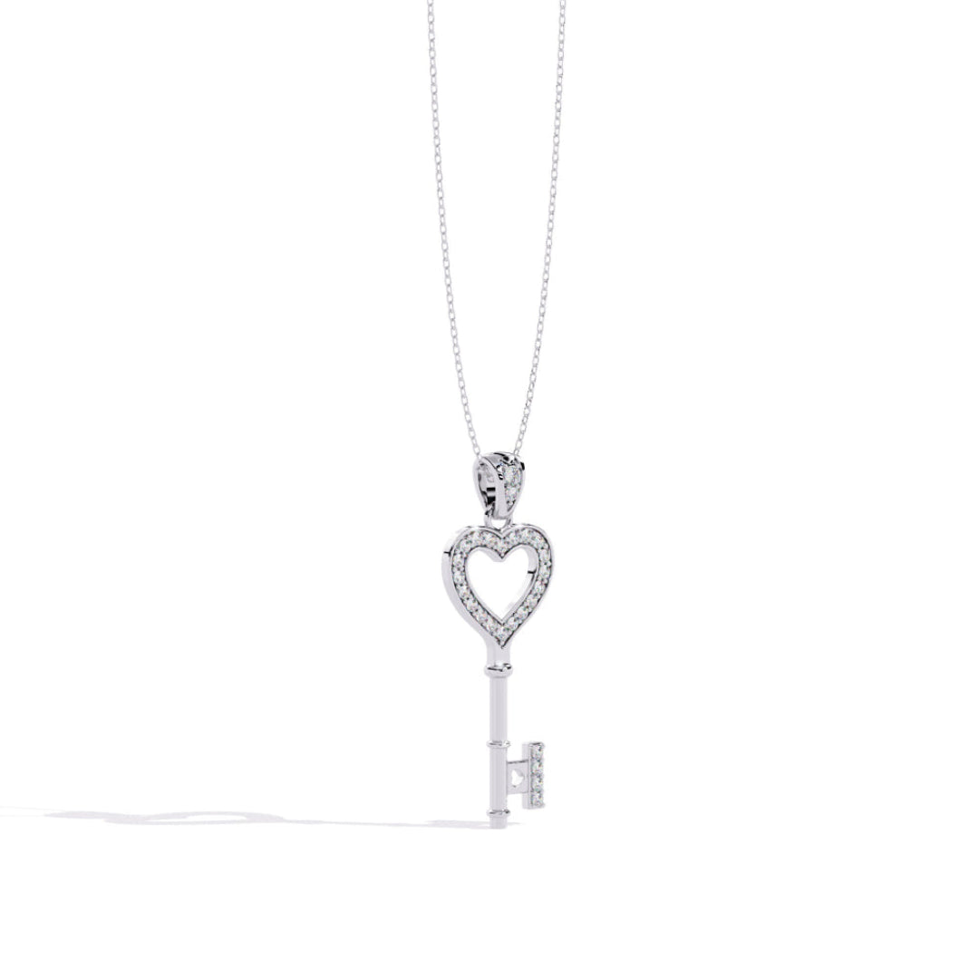 Key to My Heart Pendant ❤️🔑