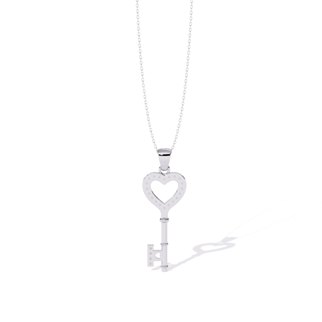 Key to My Heart Pendant ❤️🔑