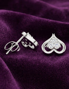 Celestial Bloom Split-Prong Earrings