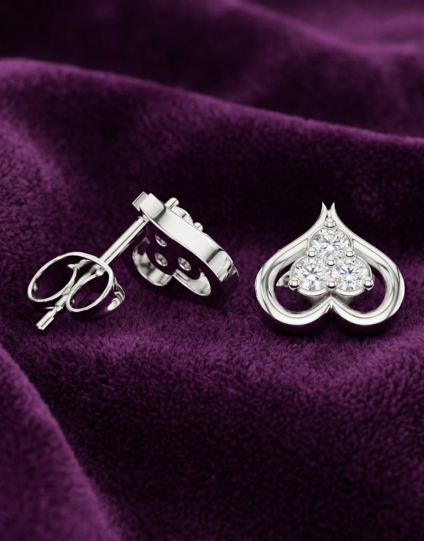 Celestial Bloom Split-Prong Earrings
