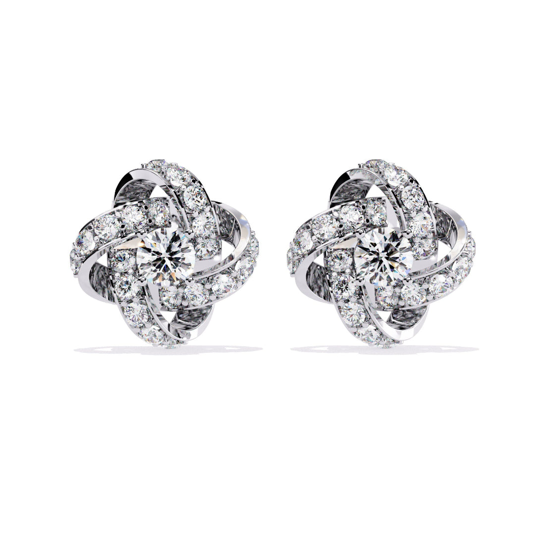 Niva Orbit Diamond Studs