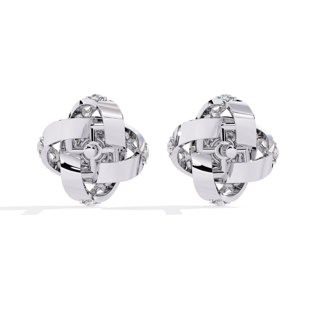 Niva Orbit Diamond Studs