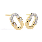 Eera Diamond Huggie Earrings