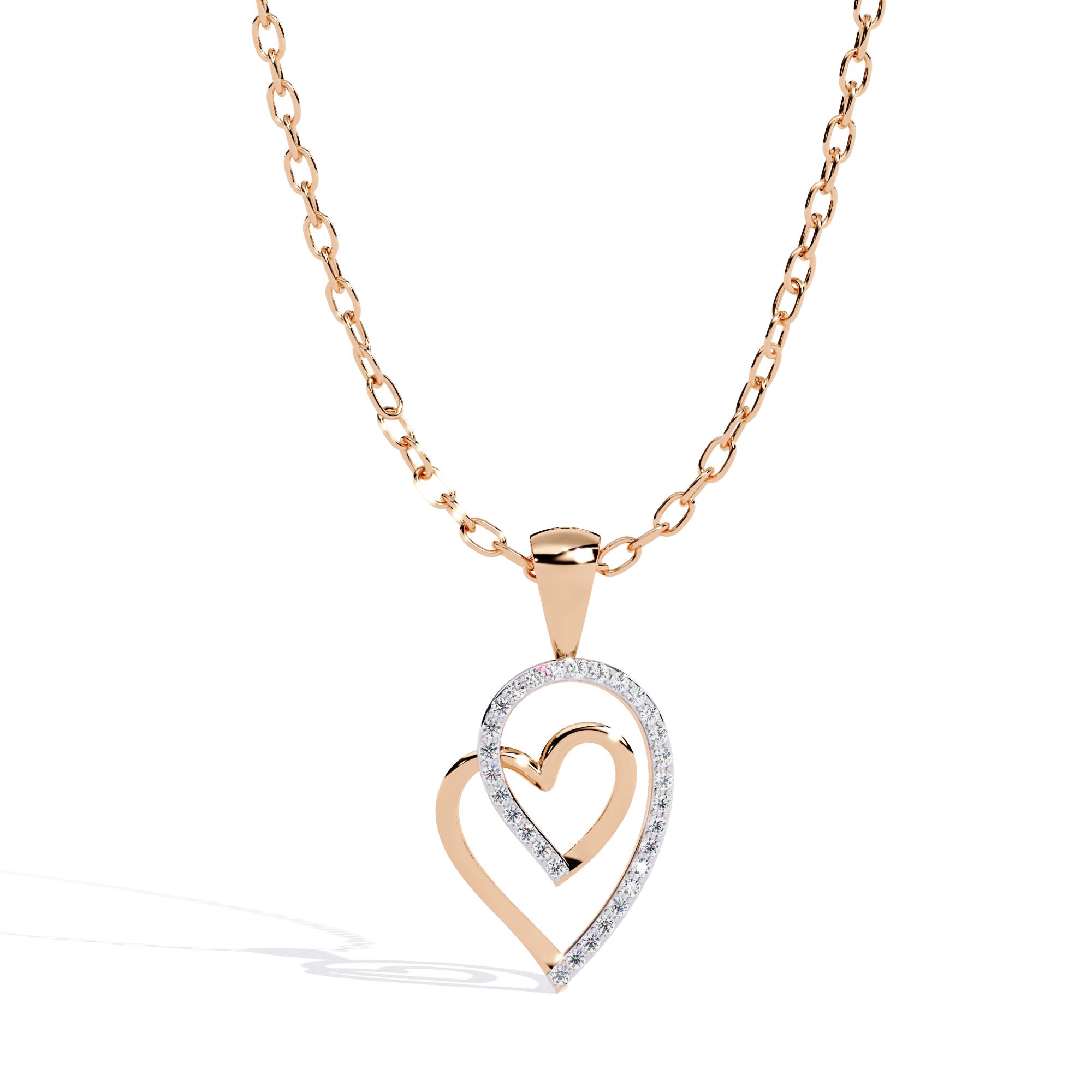 The Sovereign Lumiere Heart Pedant