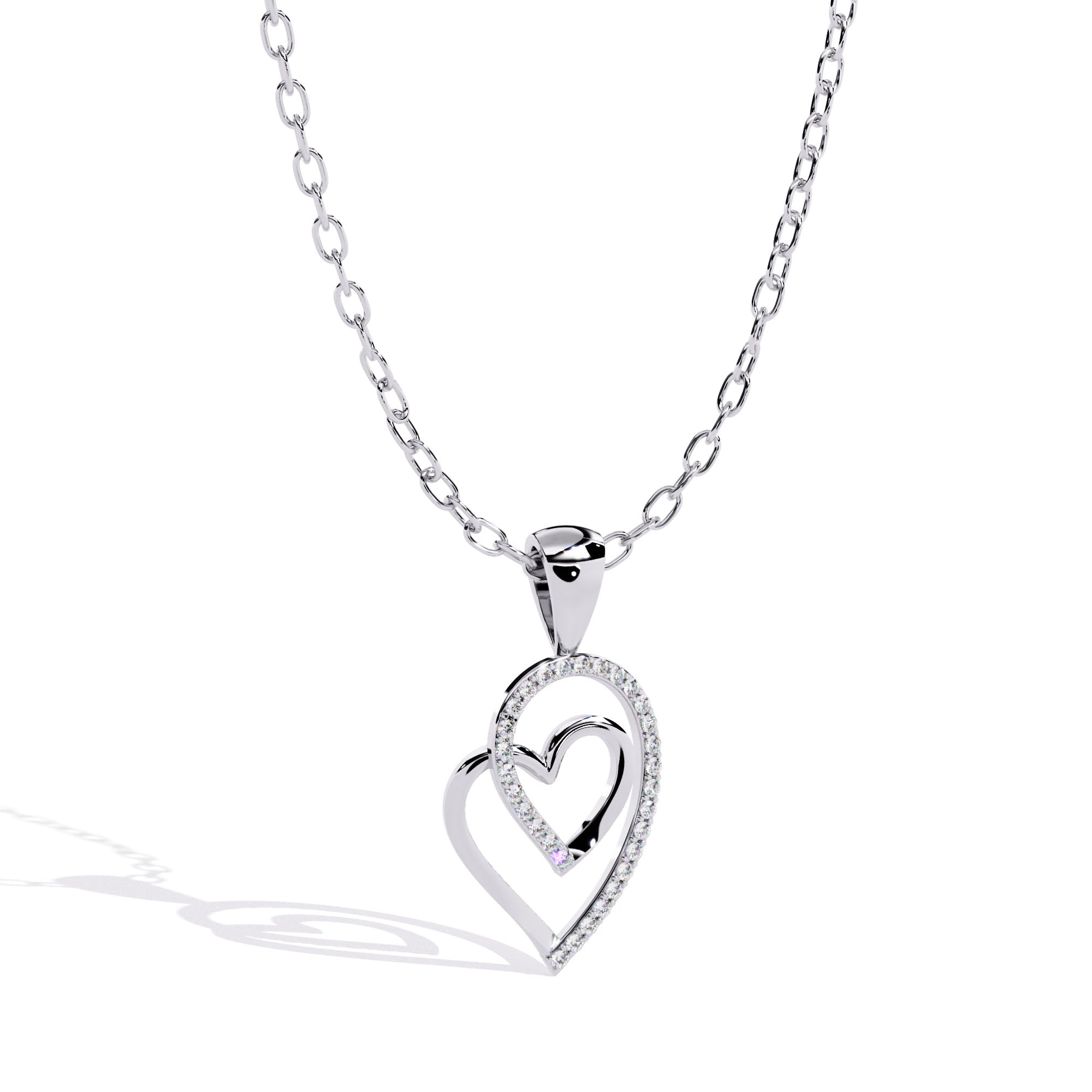 The Sovereign Lumiere Heart Pedant