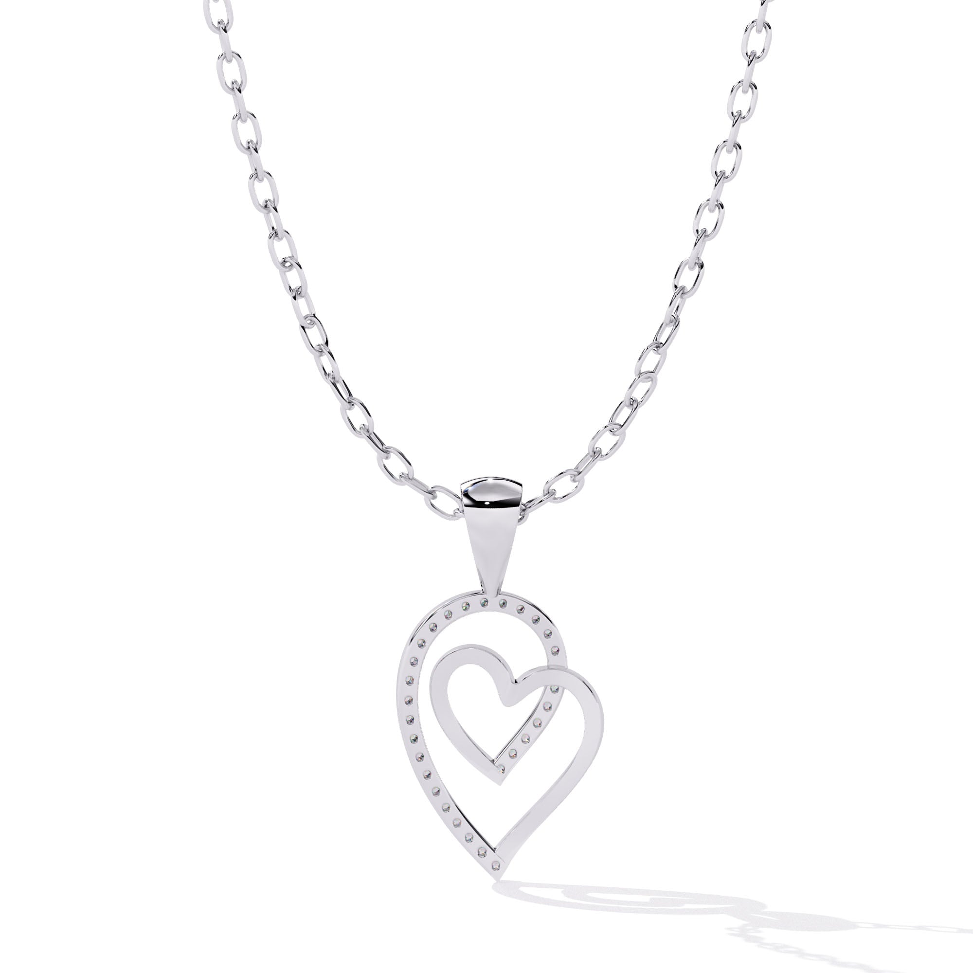 The Sovereign Lumiere Heart Pedant