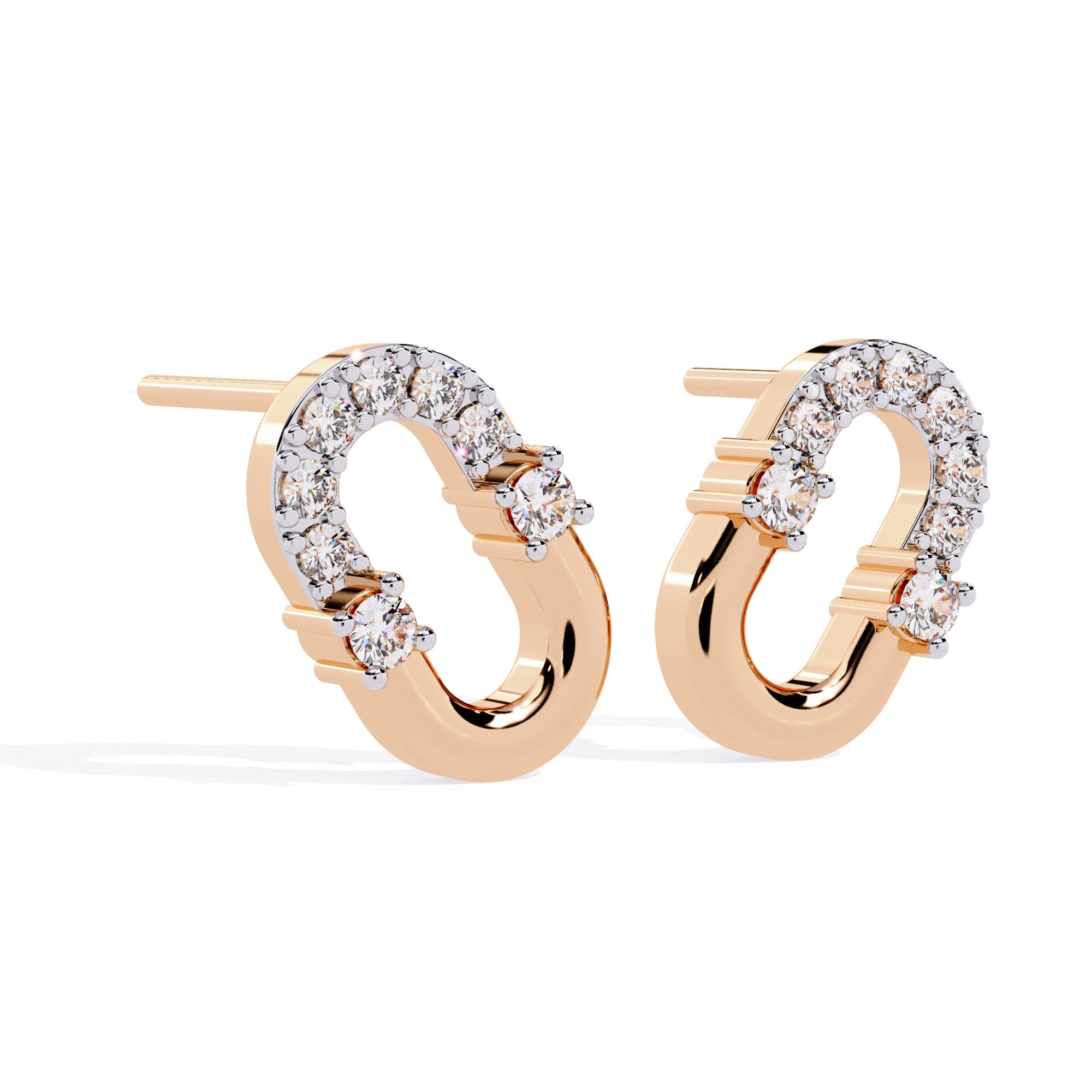 Eera Diamond Huggie Earrings