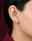 The Vintage Lace Halo Studs