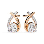 Seraphina Twist Diamond Studs