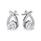 Seraphina Twist Diamond Studs