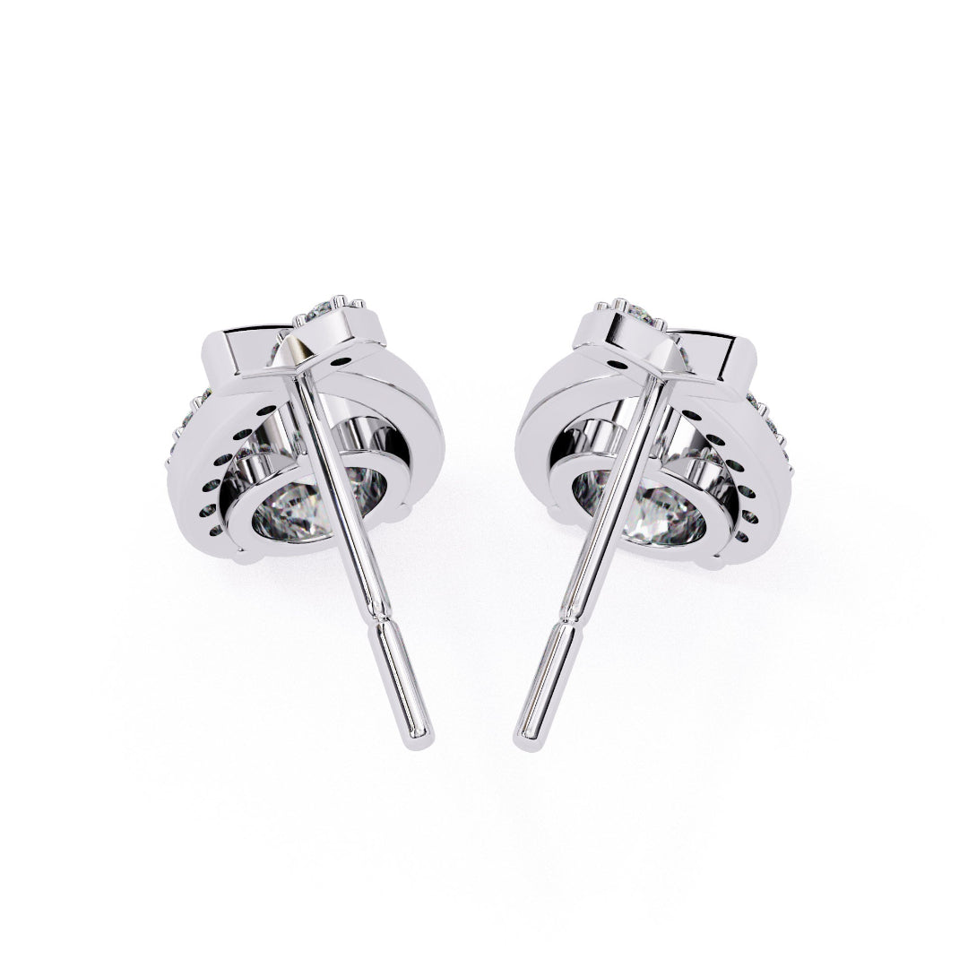 Seraphina Twist Diamond Studs