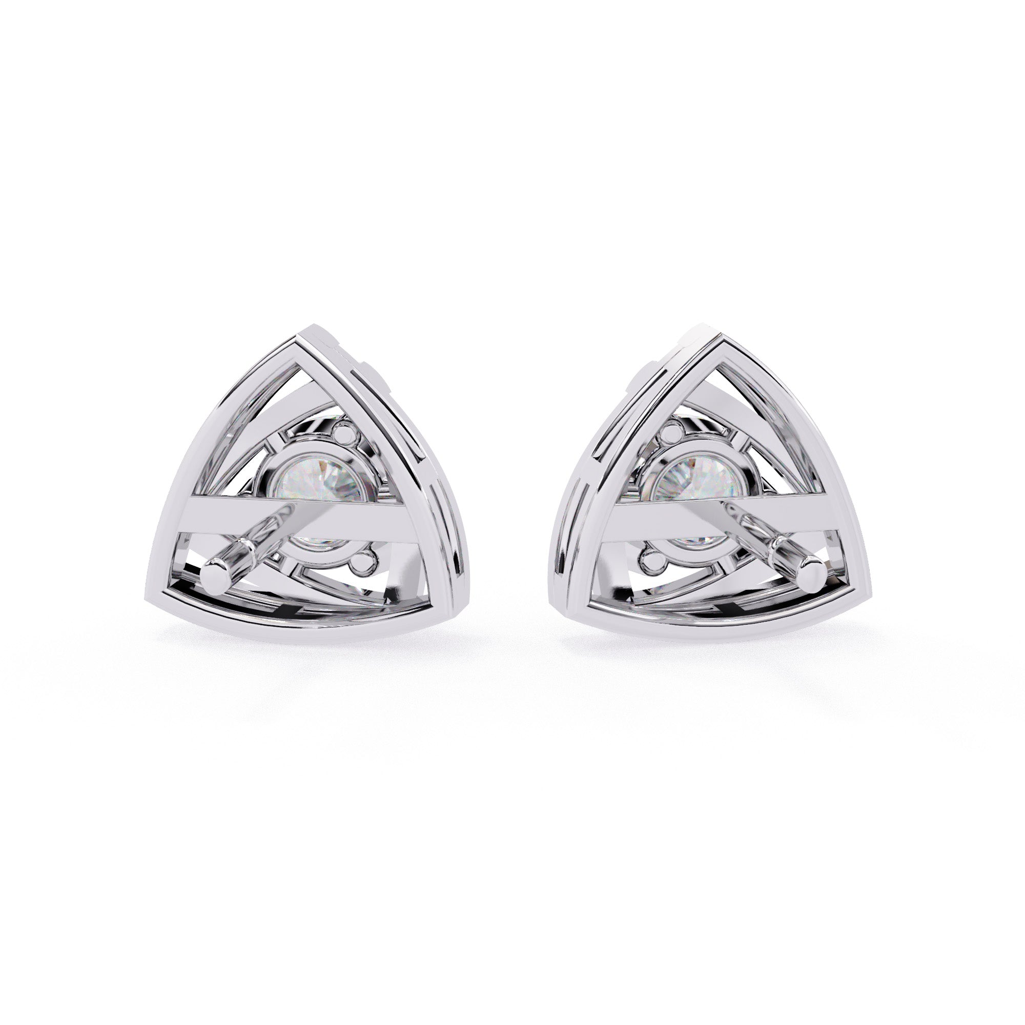 Trinity Aura Diamond Studs