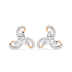 Trinity Pear Diamond Studs