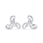 Trinity Pear Diamond Studs