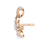 Trinity Pear Diamond Studs