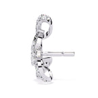 Trinity Pear Diamond Studs