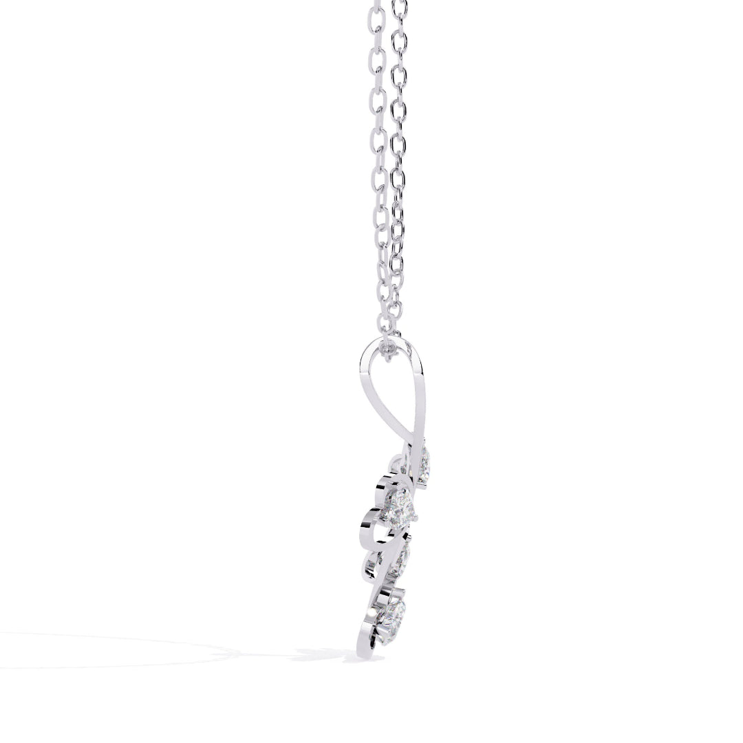 Loving Vines Diamond Pendant