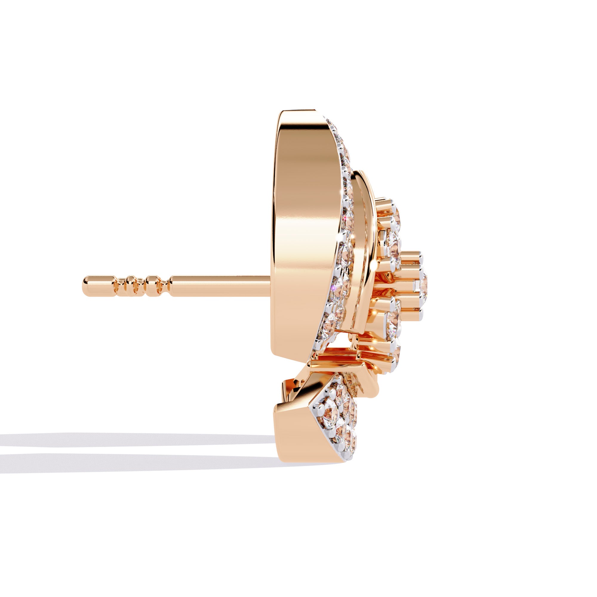 Starlisse Floral Diamond Studs