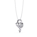 Swirl Heart Pendant