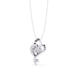 Swirl Heart Pendant
