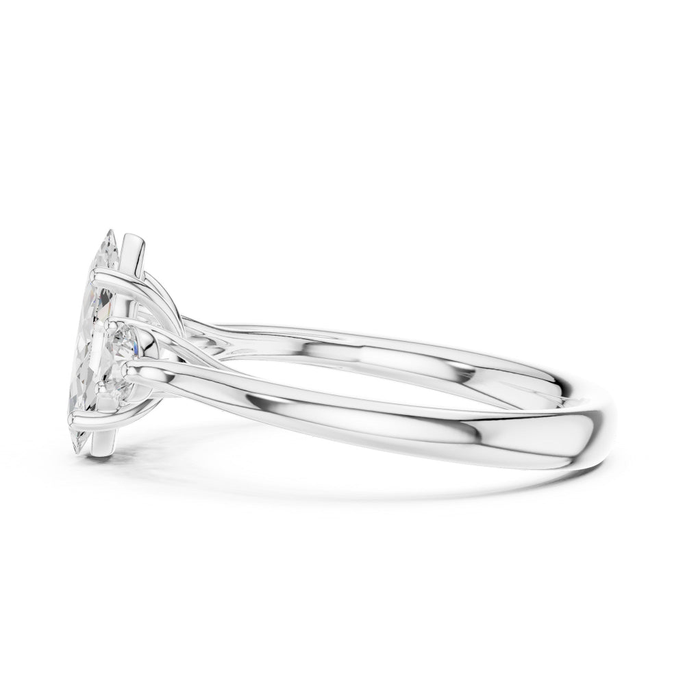 Ninza Solitaire Marquise ring